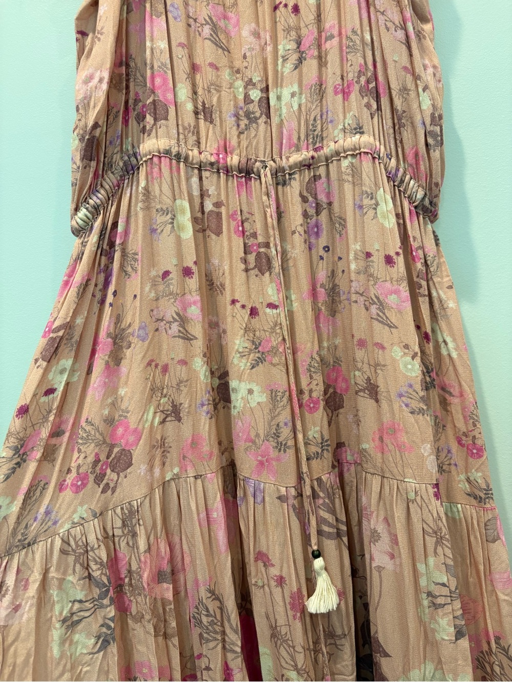 Spell and the Gypsy Collective Wild Bloom Dress Sz XL Floral Pink Boho - Picture 7 of 13